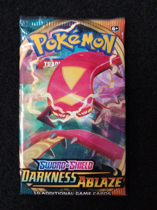 Pokemon Sword And Shield Darkness Ablaze Card Pack - N05496