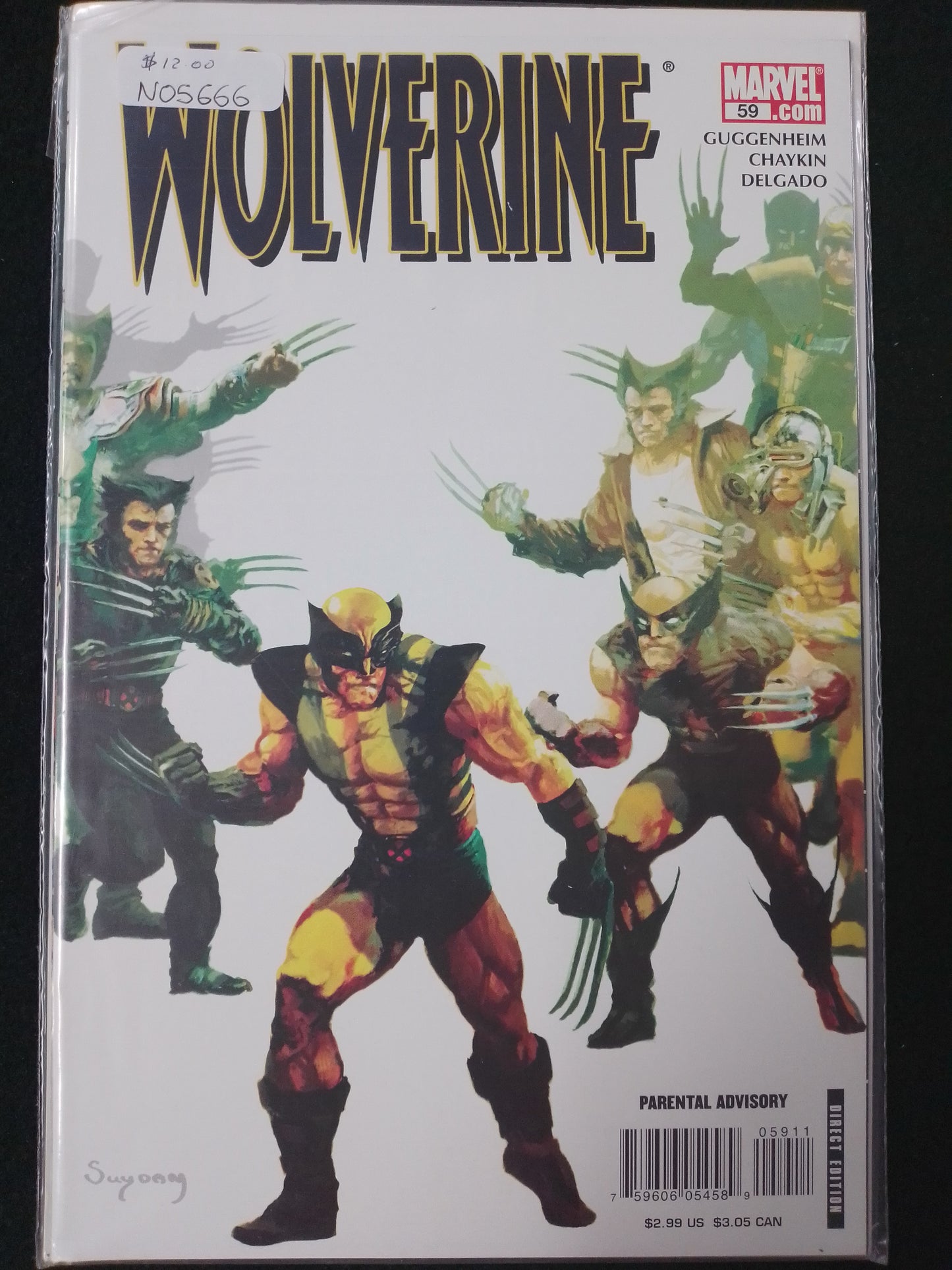 Wolverine #59 Comic Book - N05666