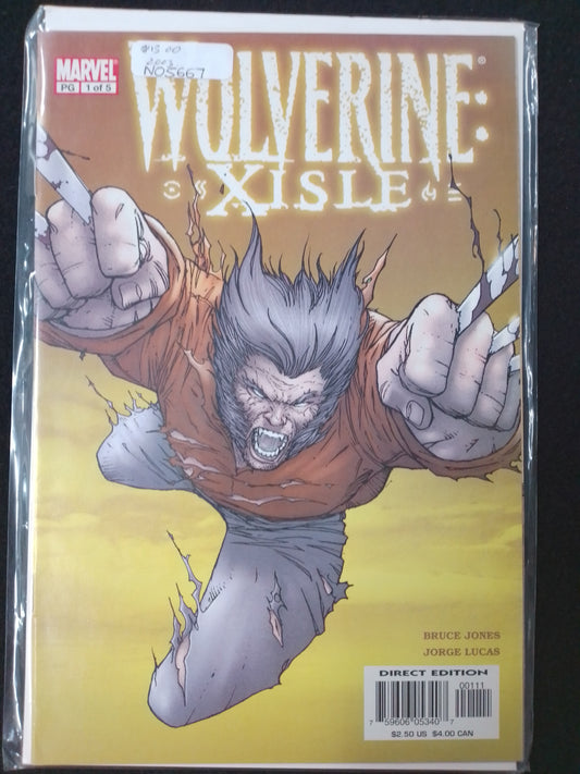 Wolverine Xisle 1 of 5 Comic Book - N05667