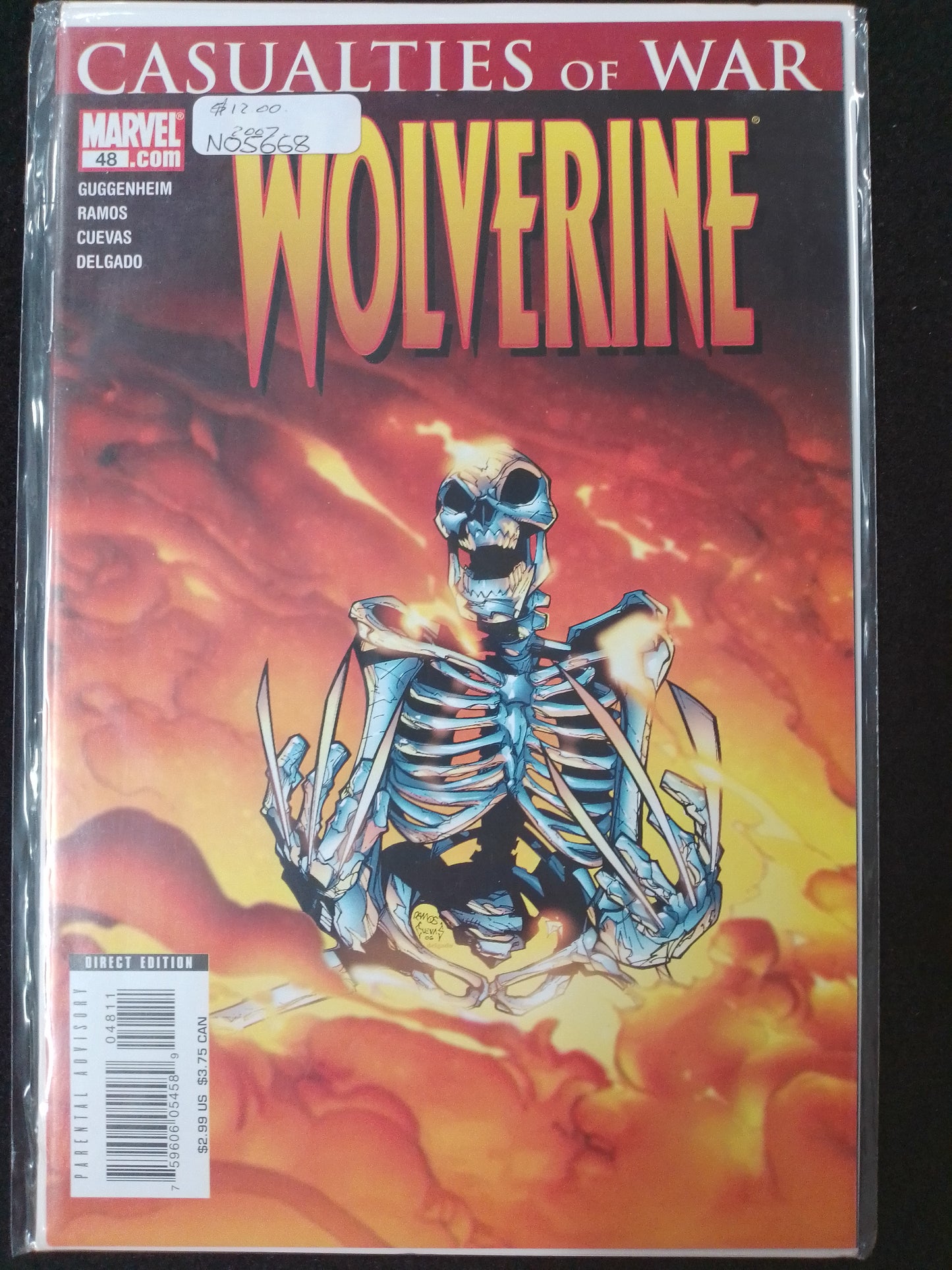 Wolverine Casualties Of War #48 Comic Book - N05668