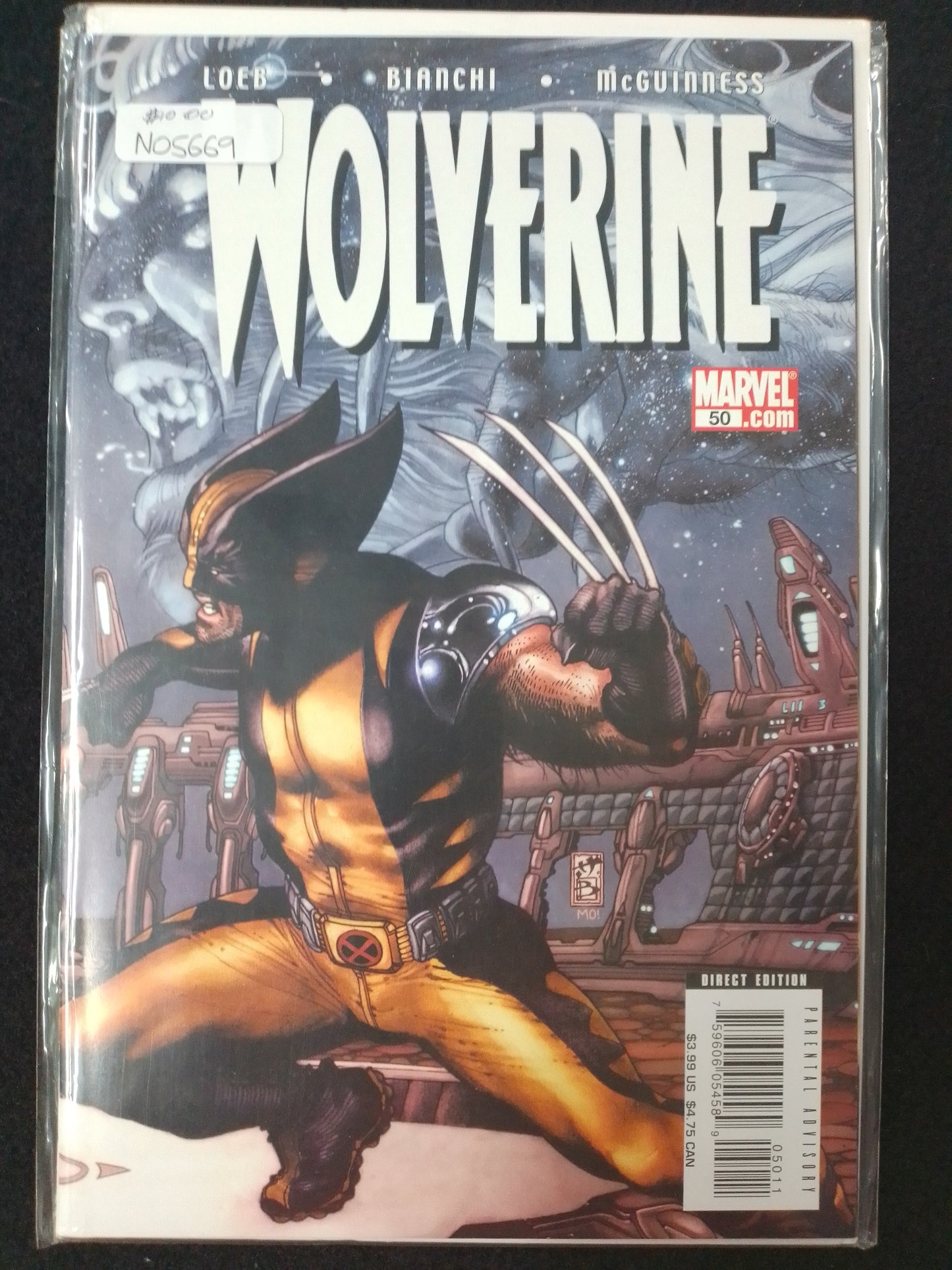 Wolverine #50 (March 2007) By Loeb/McGuiness Marvel Comics - N05669