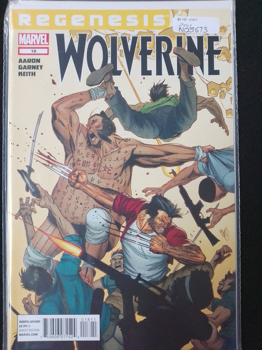 Wolverine Regenesis #18 Comic Book - N05673