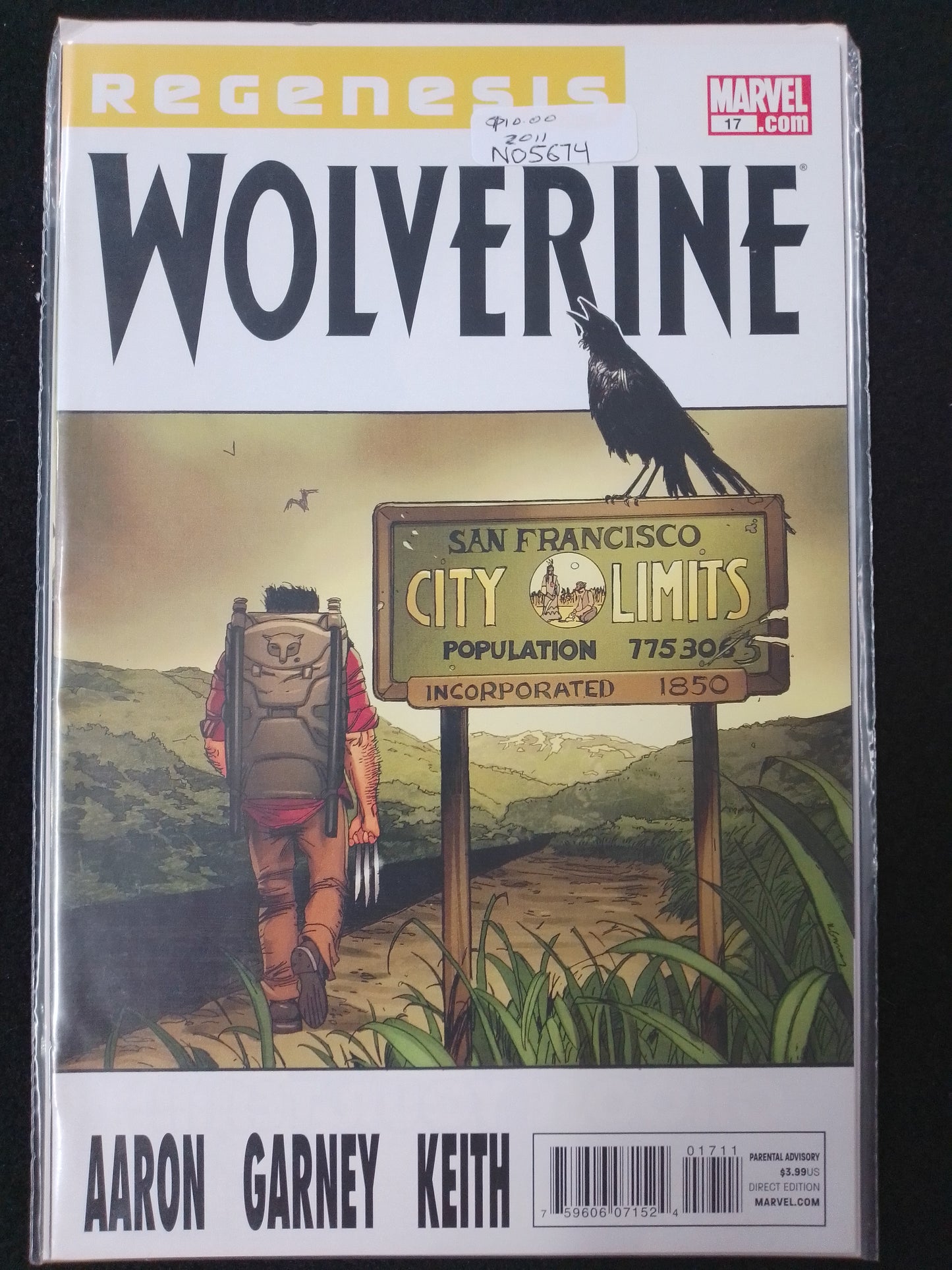 Wolverine Regenesis #17 Comic Book - N05674