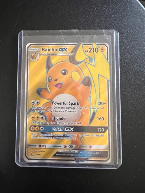 Raichu GX 75/73 SM 2017 Shining Legends Holo Hyper Rainbow Rare Pokemon Card