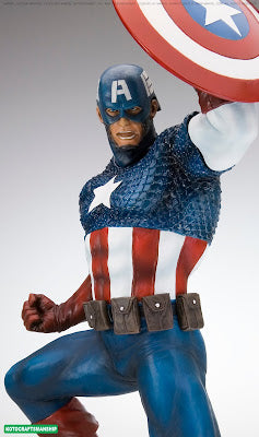 AVENGERS REBORN CAPTAIN AMERICA FINE ART STATUE