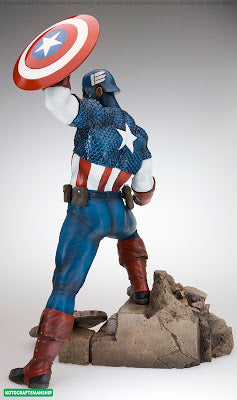 AVENGERS REBORN CAPTAIN AMERICA FINE ART STATUE