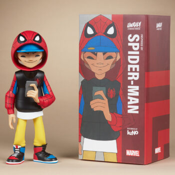 Spider-Man Designer Collectible Toy by artist kaNO