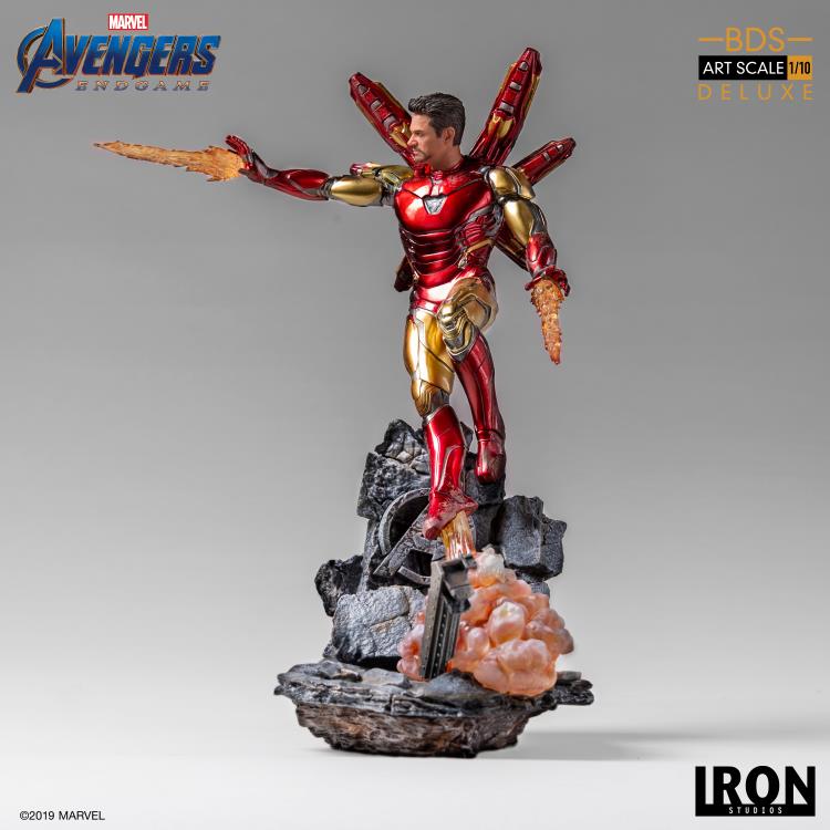 Avengers: Endgame Battle Diorama Series Iron Man Mark LXXXV 1/10 Deluxe Art Scale Limited Edition Statue