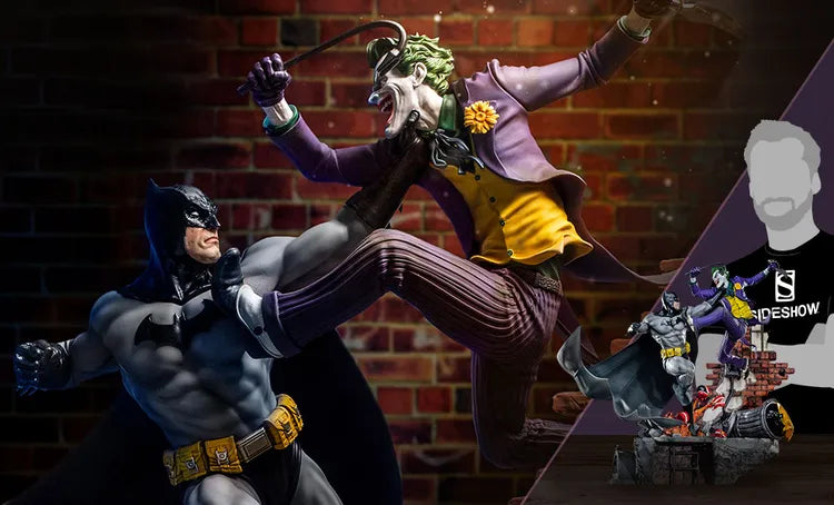 Batman Vs The Joker Sixth Scale Diorama by Iron Studios