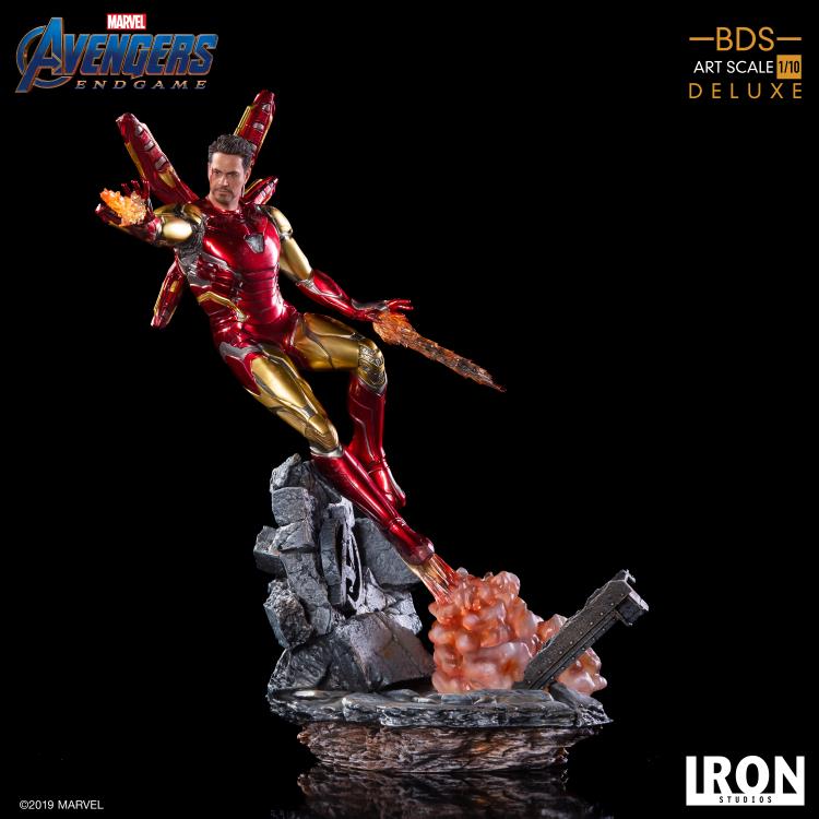 Avengers: Endgame Battle Diorama Series Iron Man Mark LXXXV 1/10 Deluxe Art Scale Limited Edition Statue