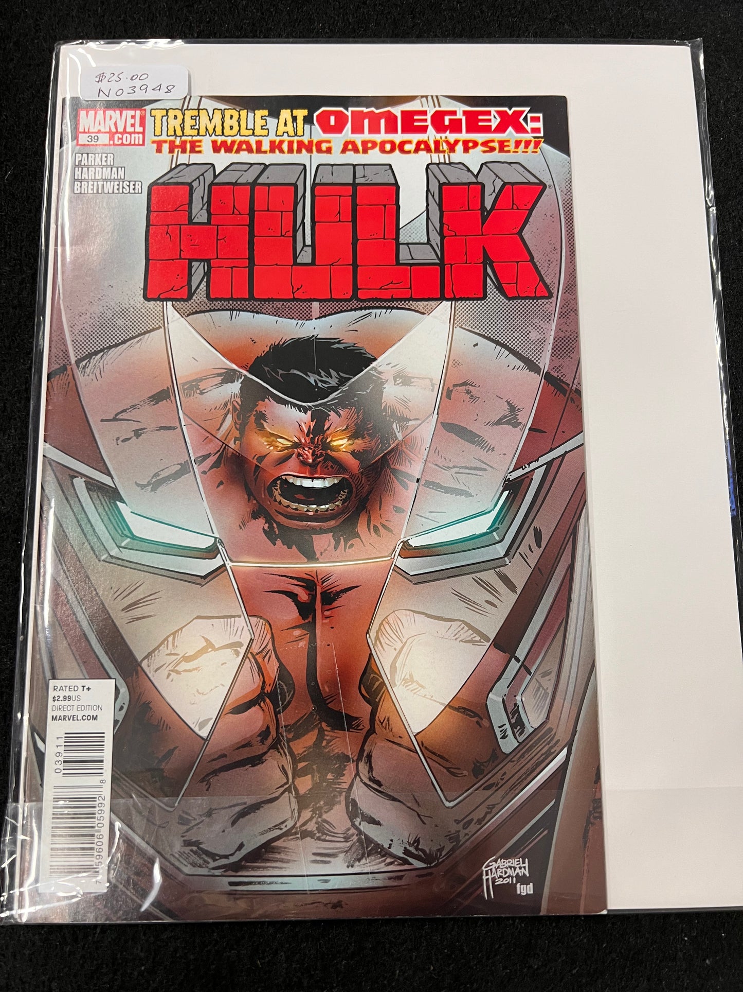 Hulk #39 Comic 2011 - Marvel Comics - Incredible Hulk - Red Hulk