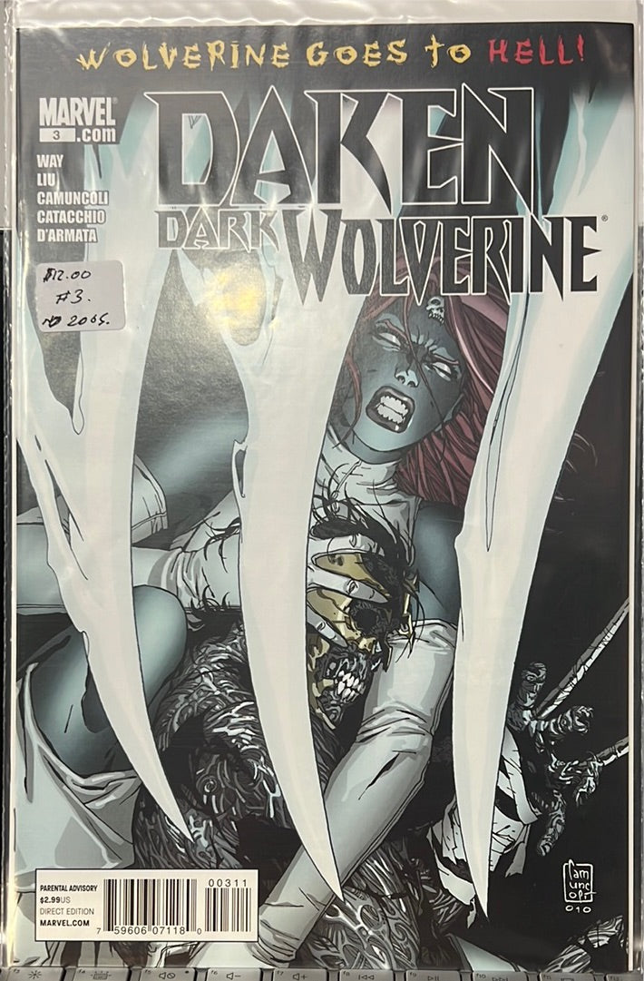 Wolverine Goes To Hell Daken Dark Wolverine # 3