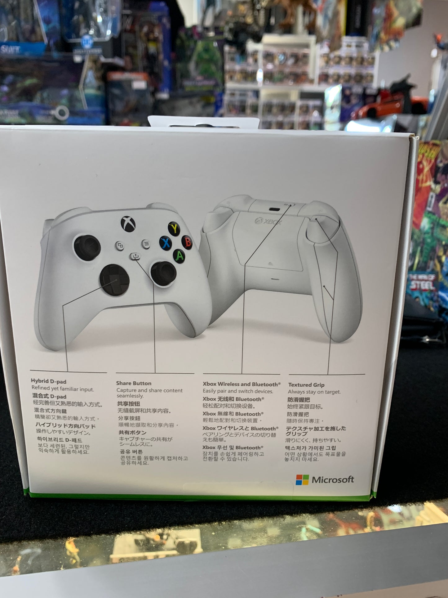 XBox robot white wireless controller