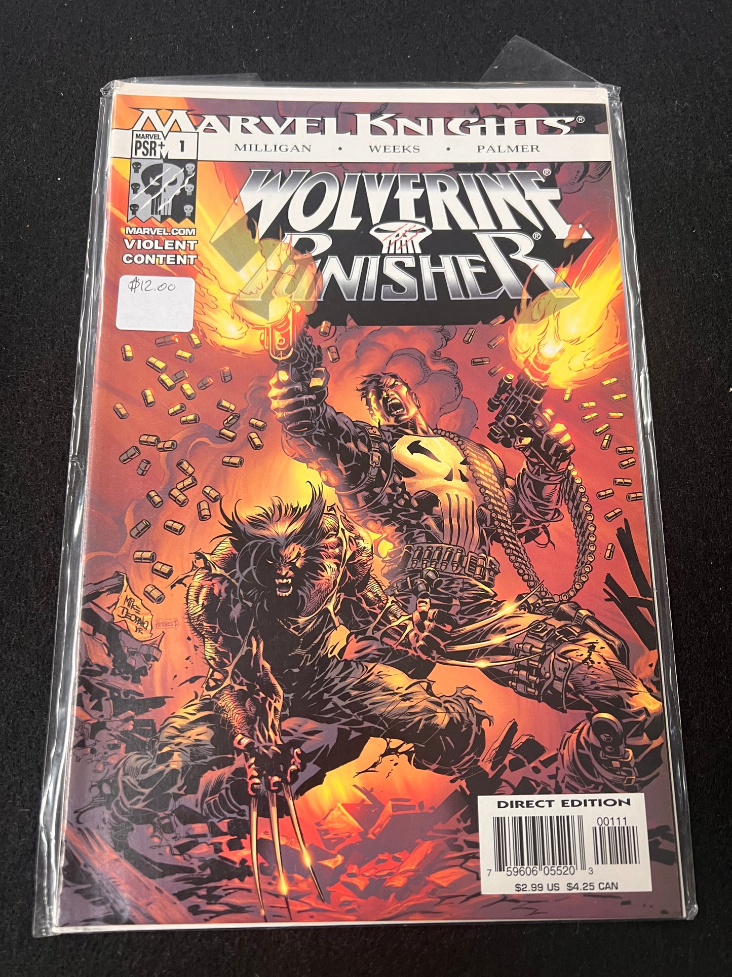 Wolverine Punisher; Marvel Knights #1   - 2004 - Marvel Comics