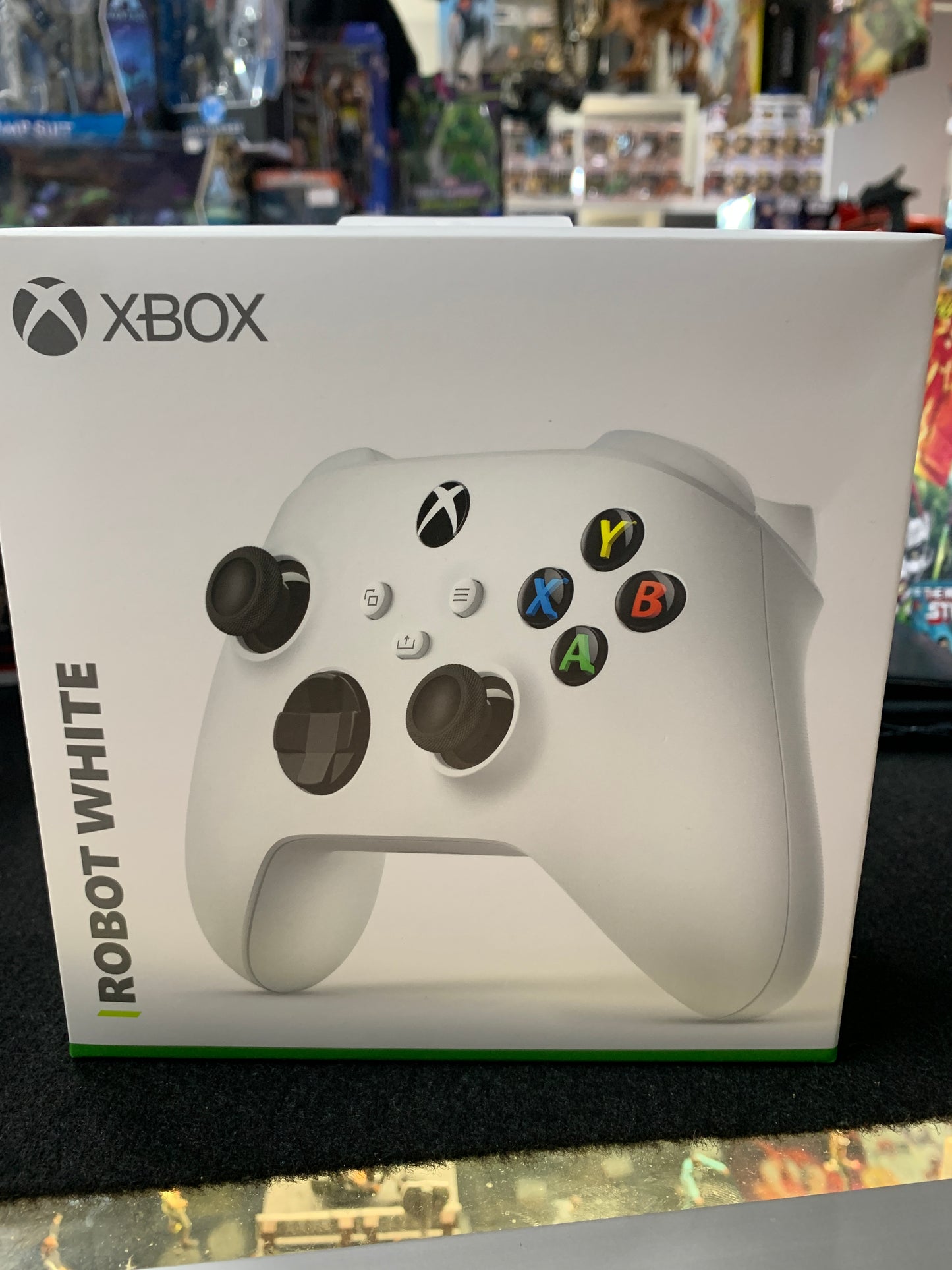 XBox robot white wireless controller