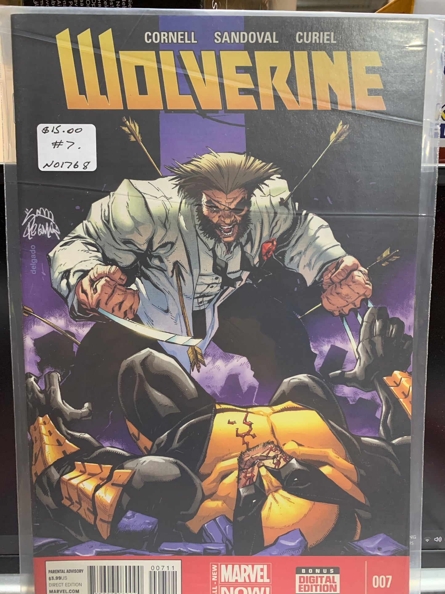 Wolverine comic n7