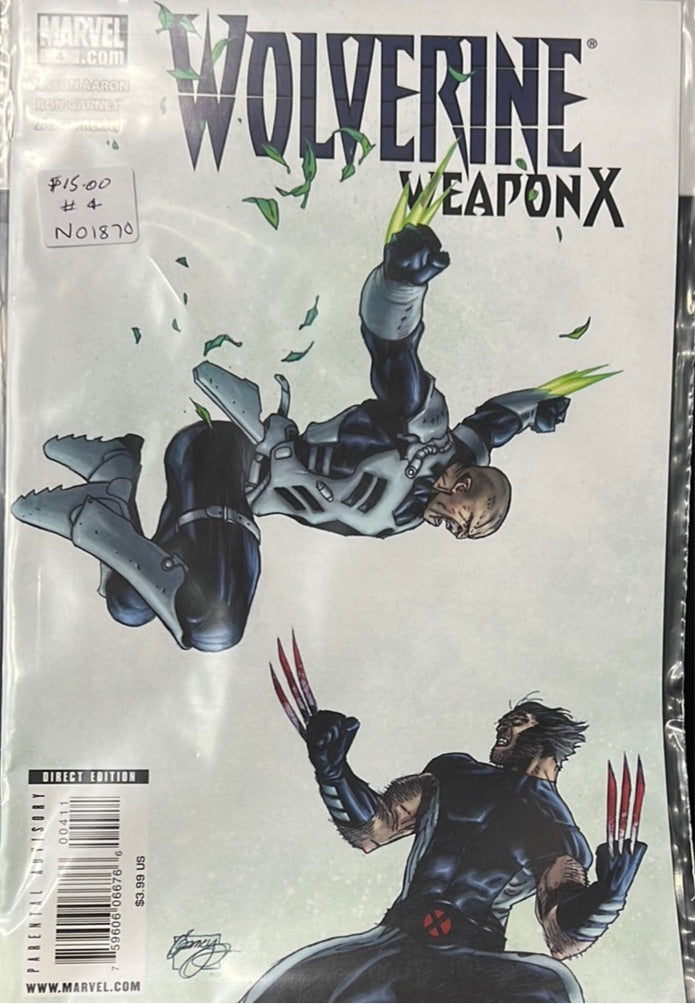 Wolverine Weapon X #4