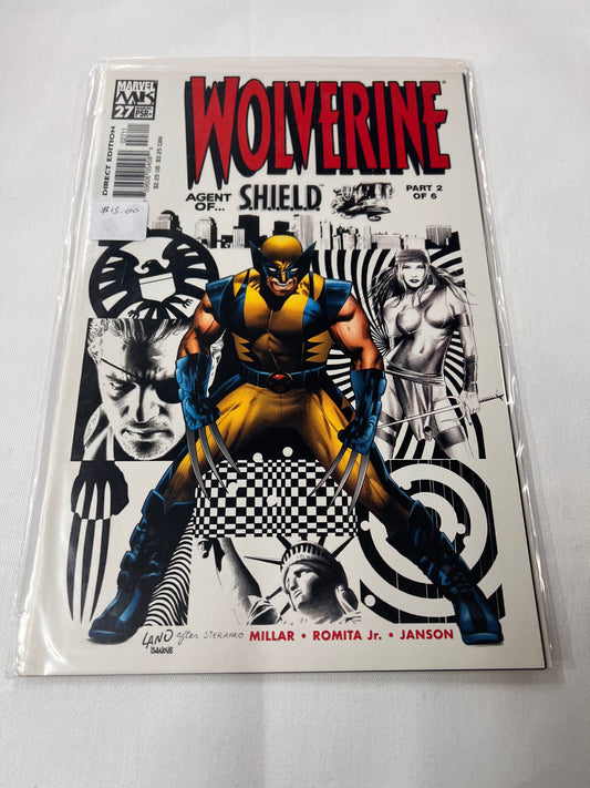 Wolverine Agent of Shield # 27