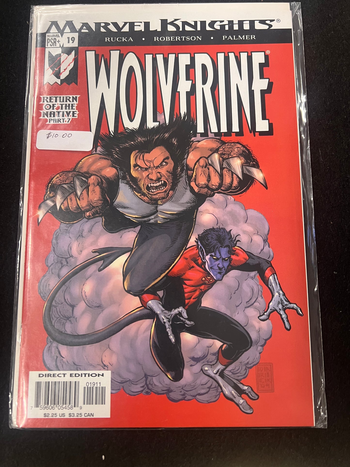 WOLVERINE #19 "RETURN OF THE NATIVE" pt7 (2003 2nd series)