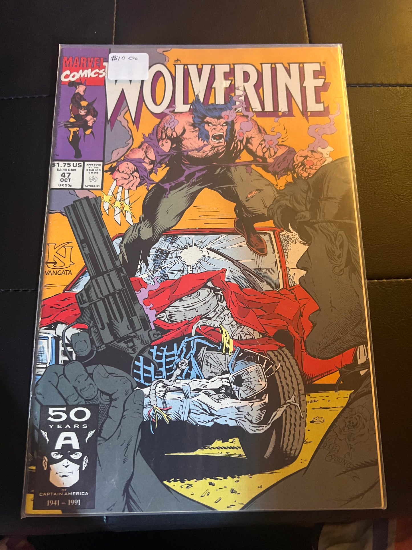 RARE VINTAGE WOLVERINE 47 Oct Marvel Comic