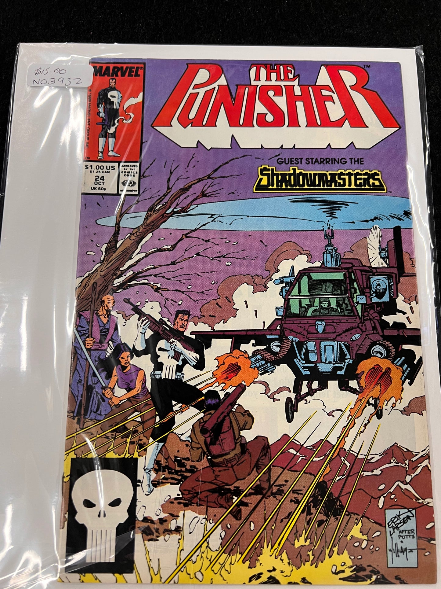 PUNISHER #24 VOL1 MARVEL 1ST APP SHADOWMASTERS OCTOBER 1989