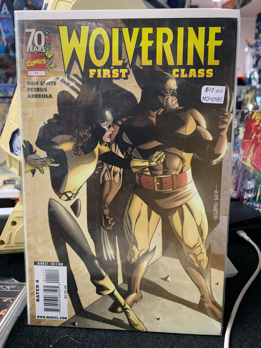 Wolverine first class marvel n11