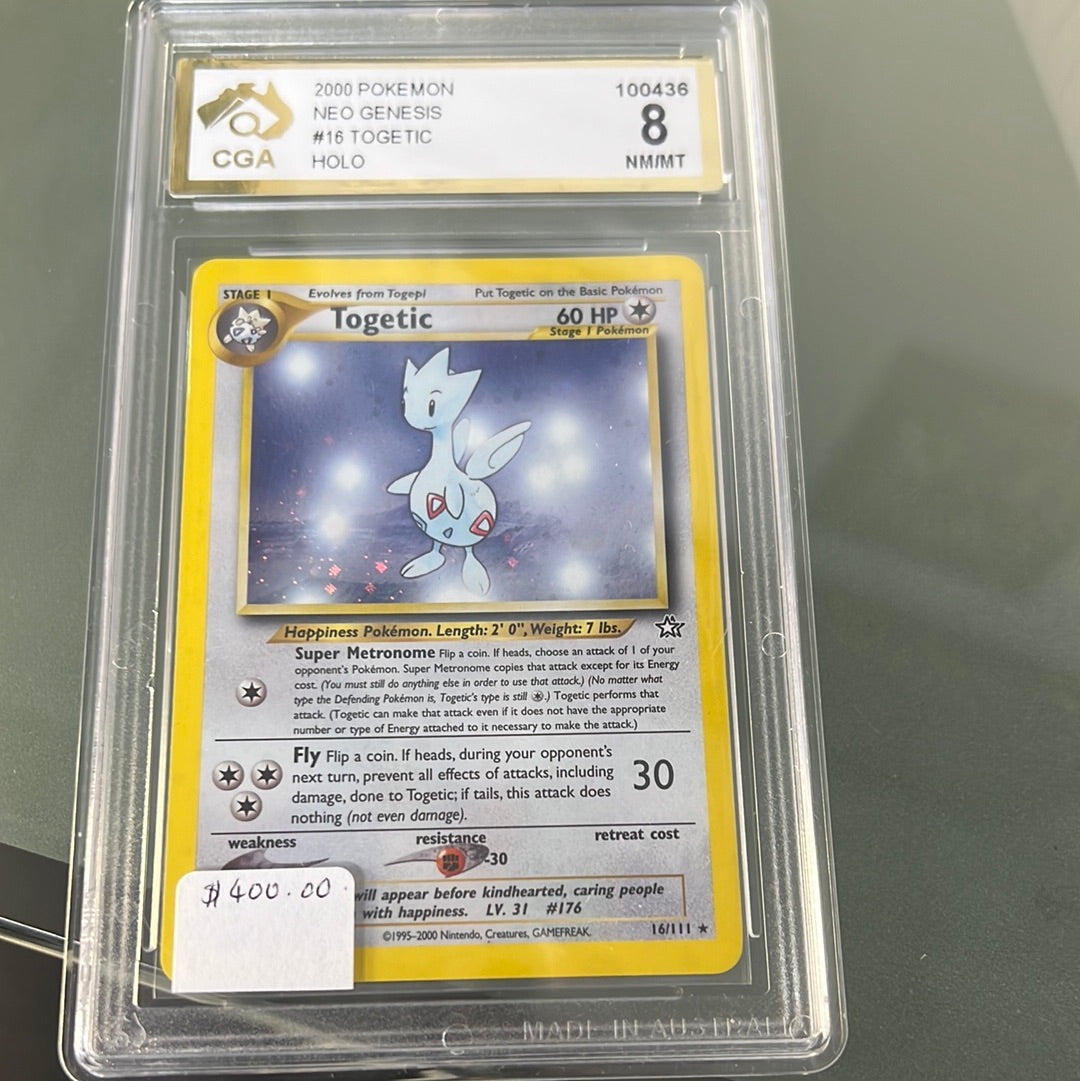 2000 Pokémon Neo Genesis # 16 Togetic Holo NM/MT