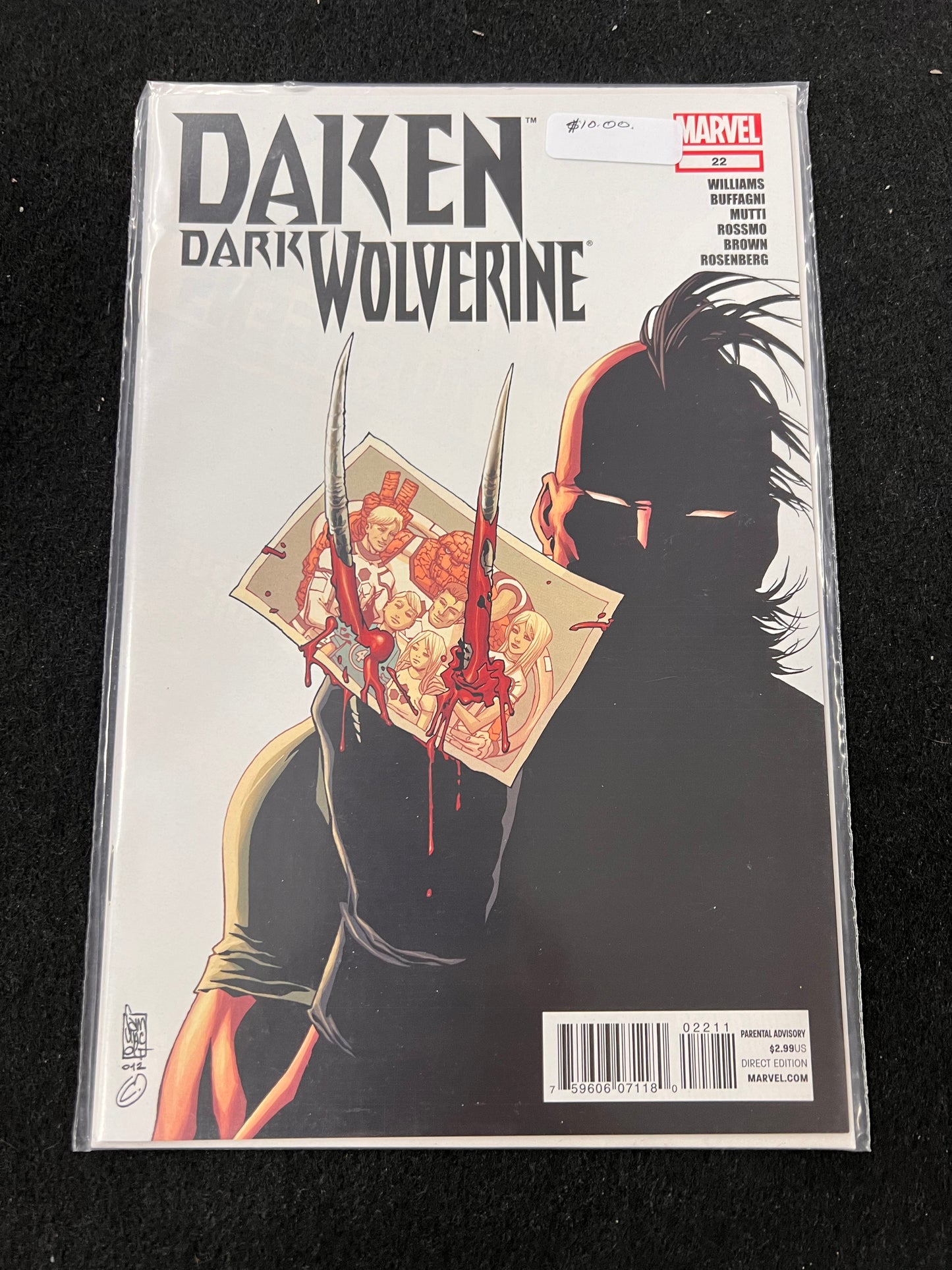 Daken: Dark Wolverine #22 Marvel Comics