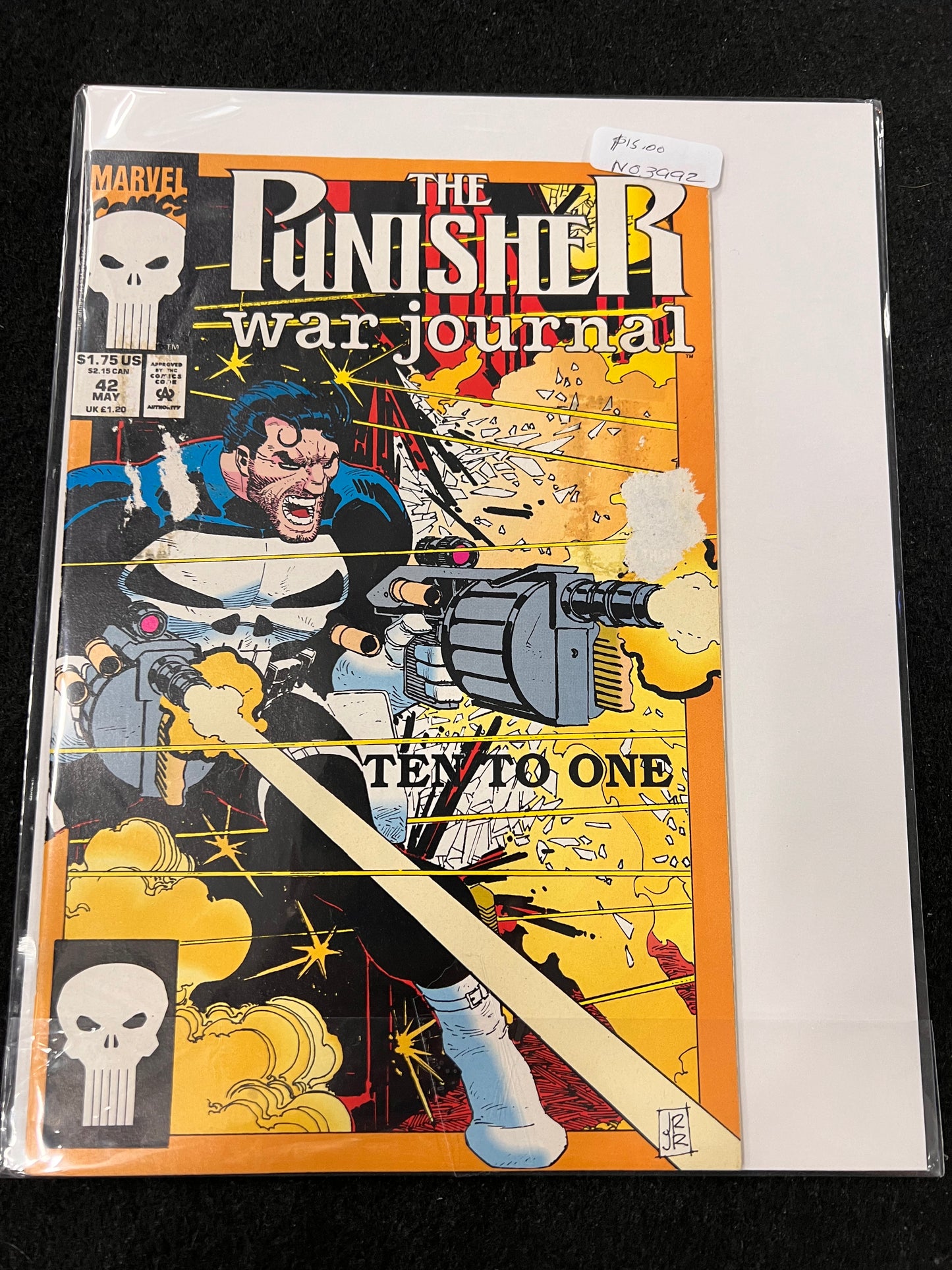 PUNISHER WAR JOURNAL #42 VOL1 MARVEL COMICS MAY 1992