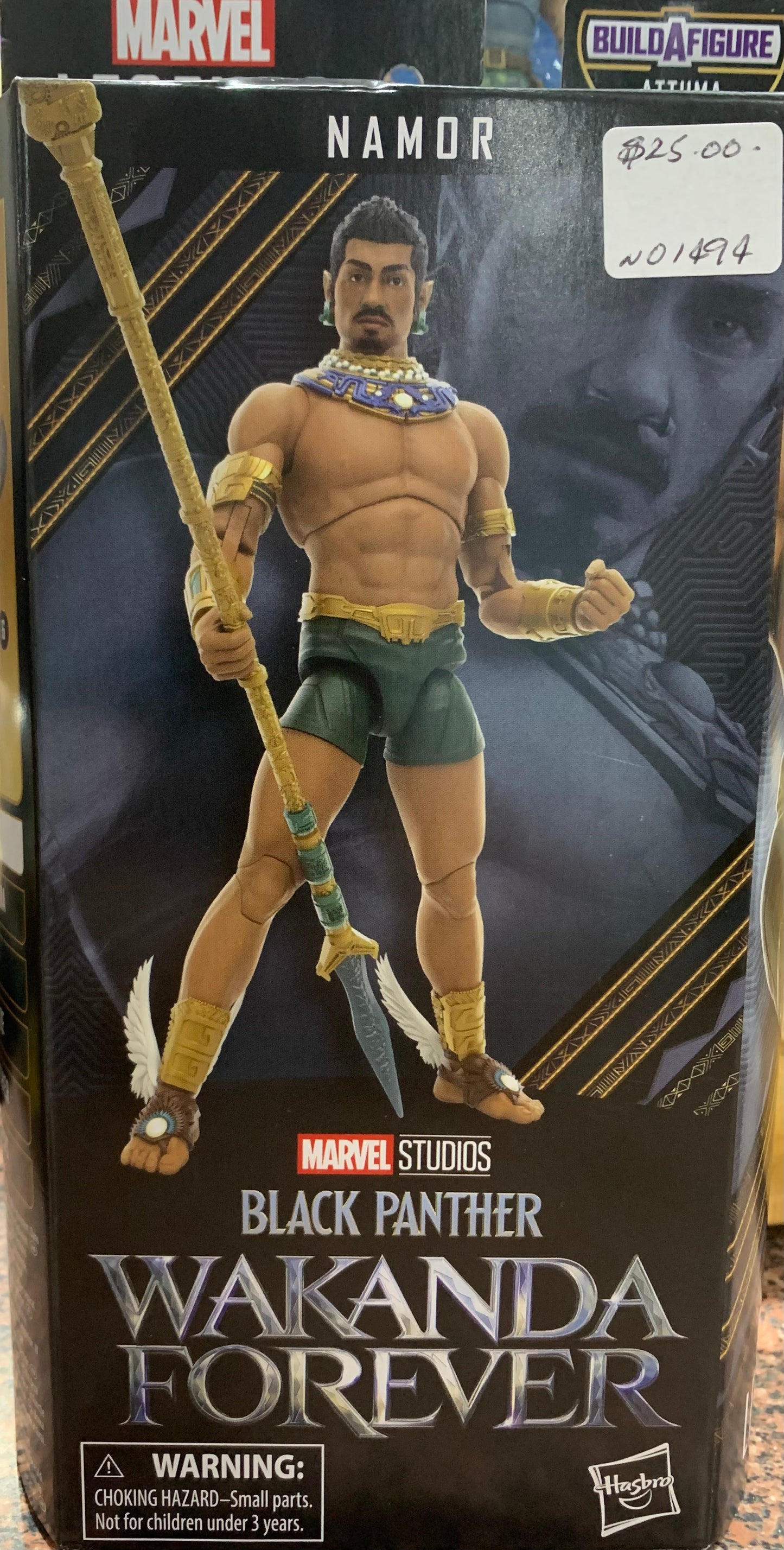 Black Panther: Wakanda Forever Marvel Legends Series Action Figure Attuma BAF: Namor