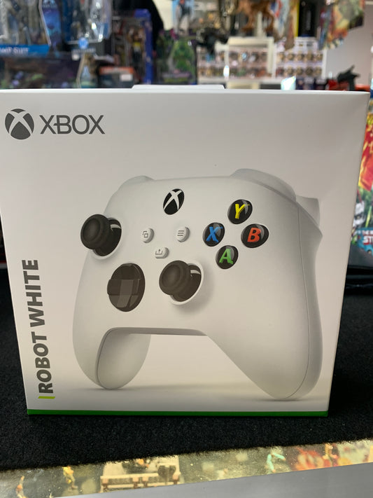 Xbox robot white wireless controller