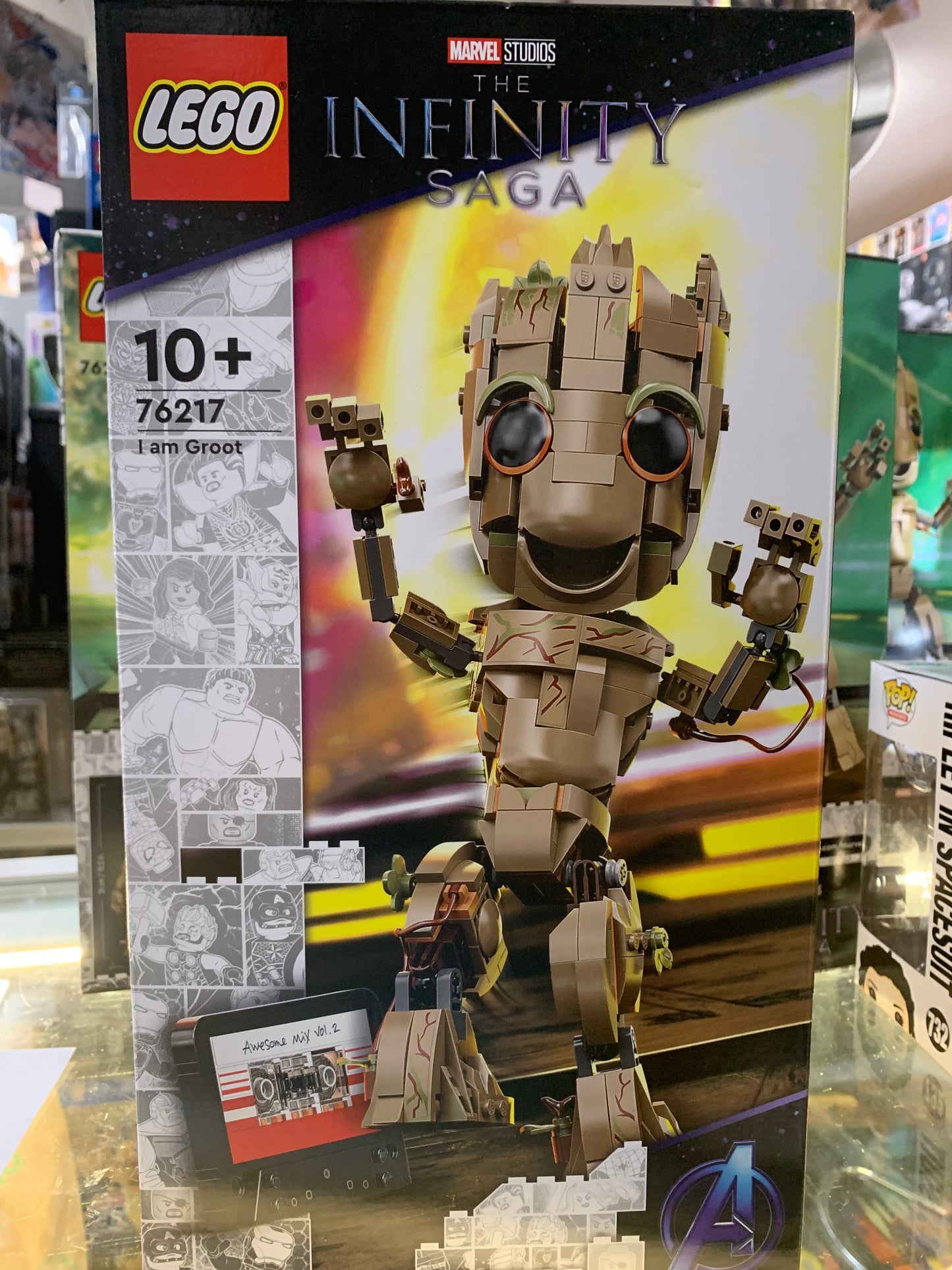 The infinity saga LEGO Groot