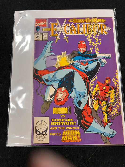 Marvel Comics Excalibur #22 (Vol. 1) 1990