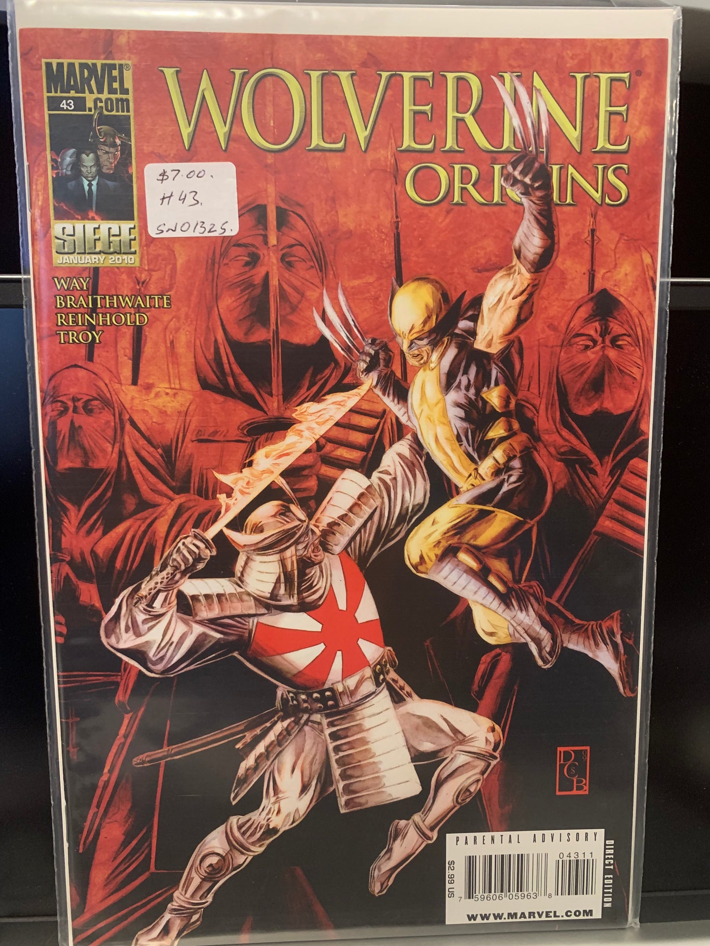 Wolverine origins 43