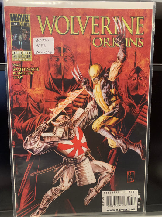 Wolverine origins 43