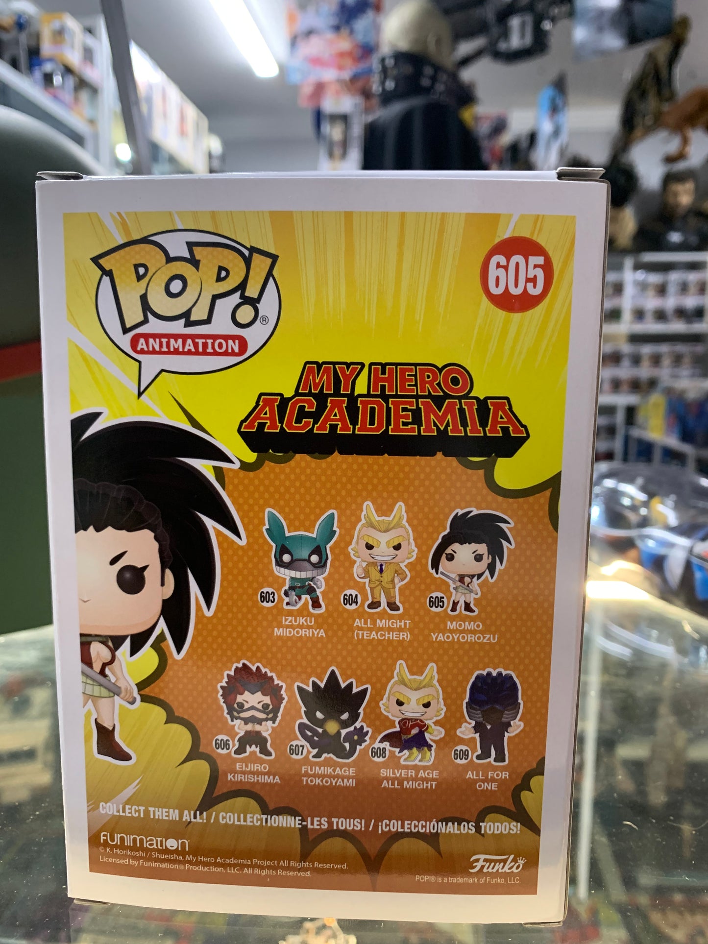 Pop vinyl my hero academia 605