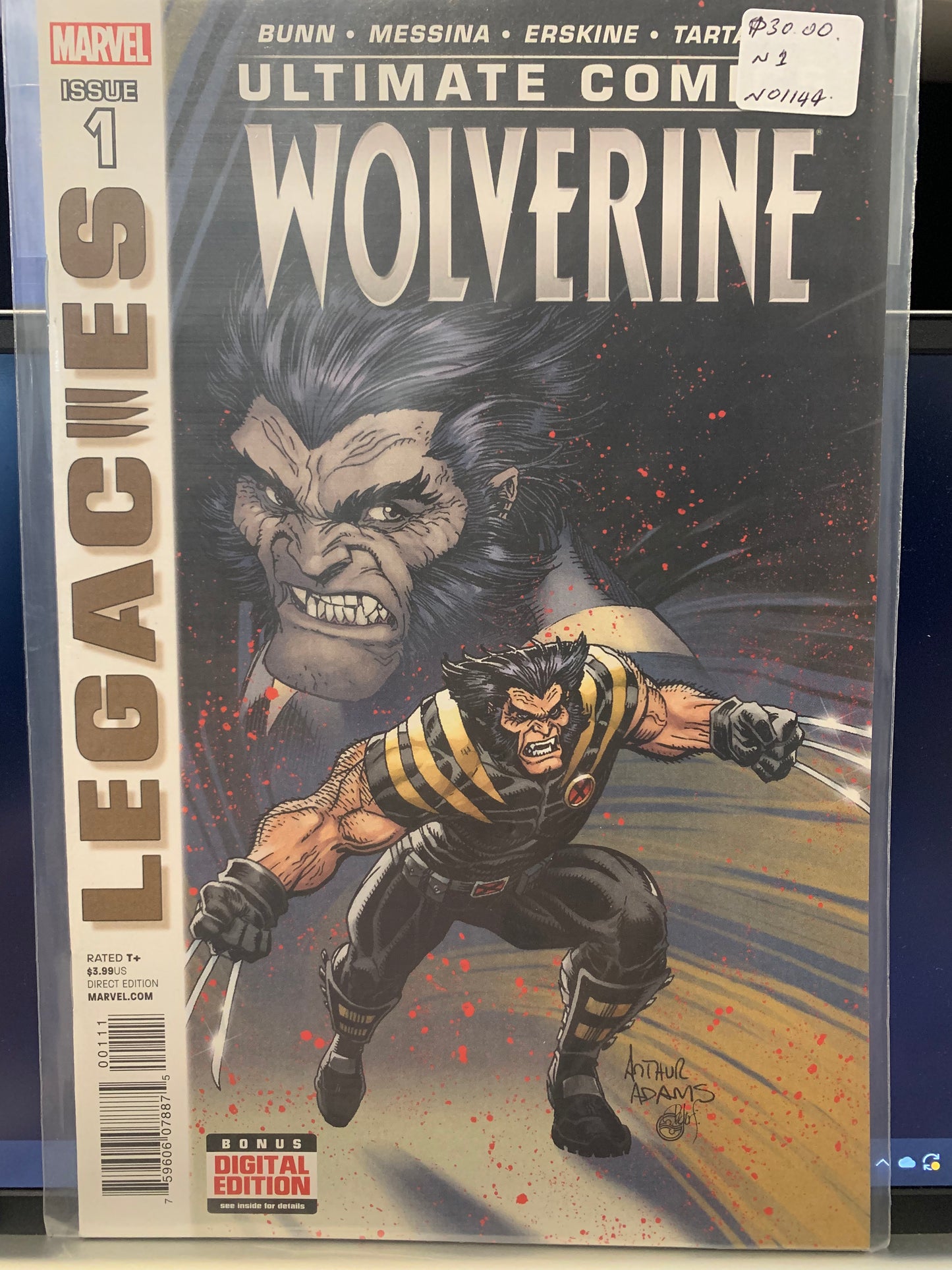 Ultimate comic Wolverine issue 1