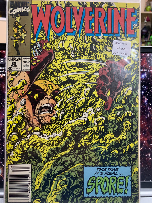 Wolverine this time it’s real spore comic n22