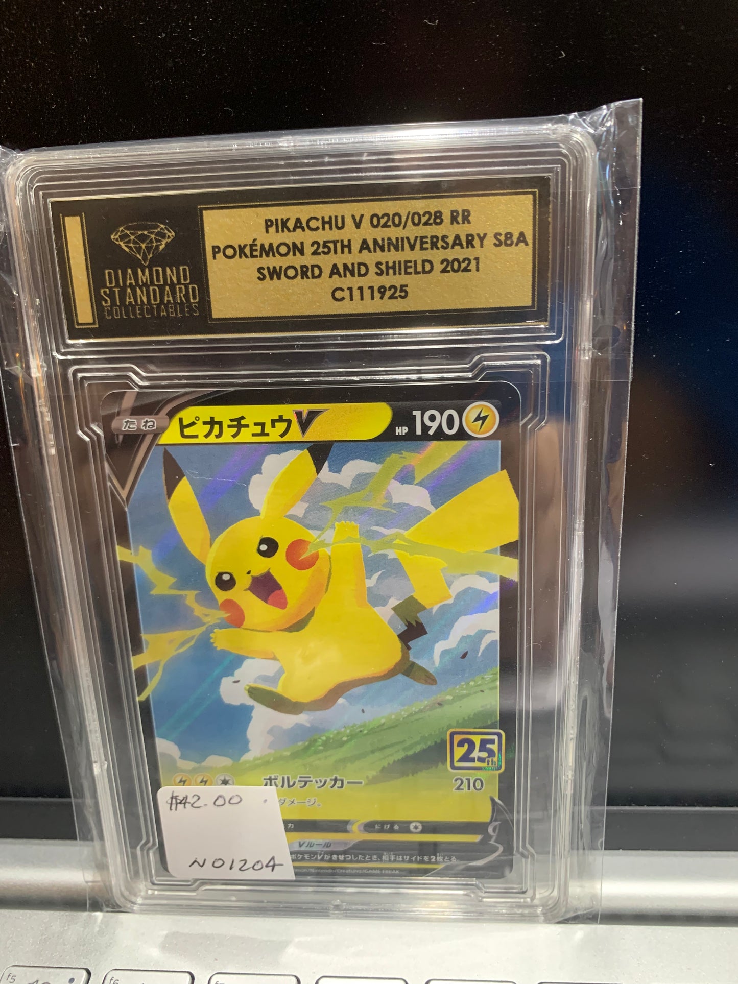 Pokémon graded card pikachu