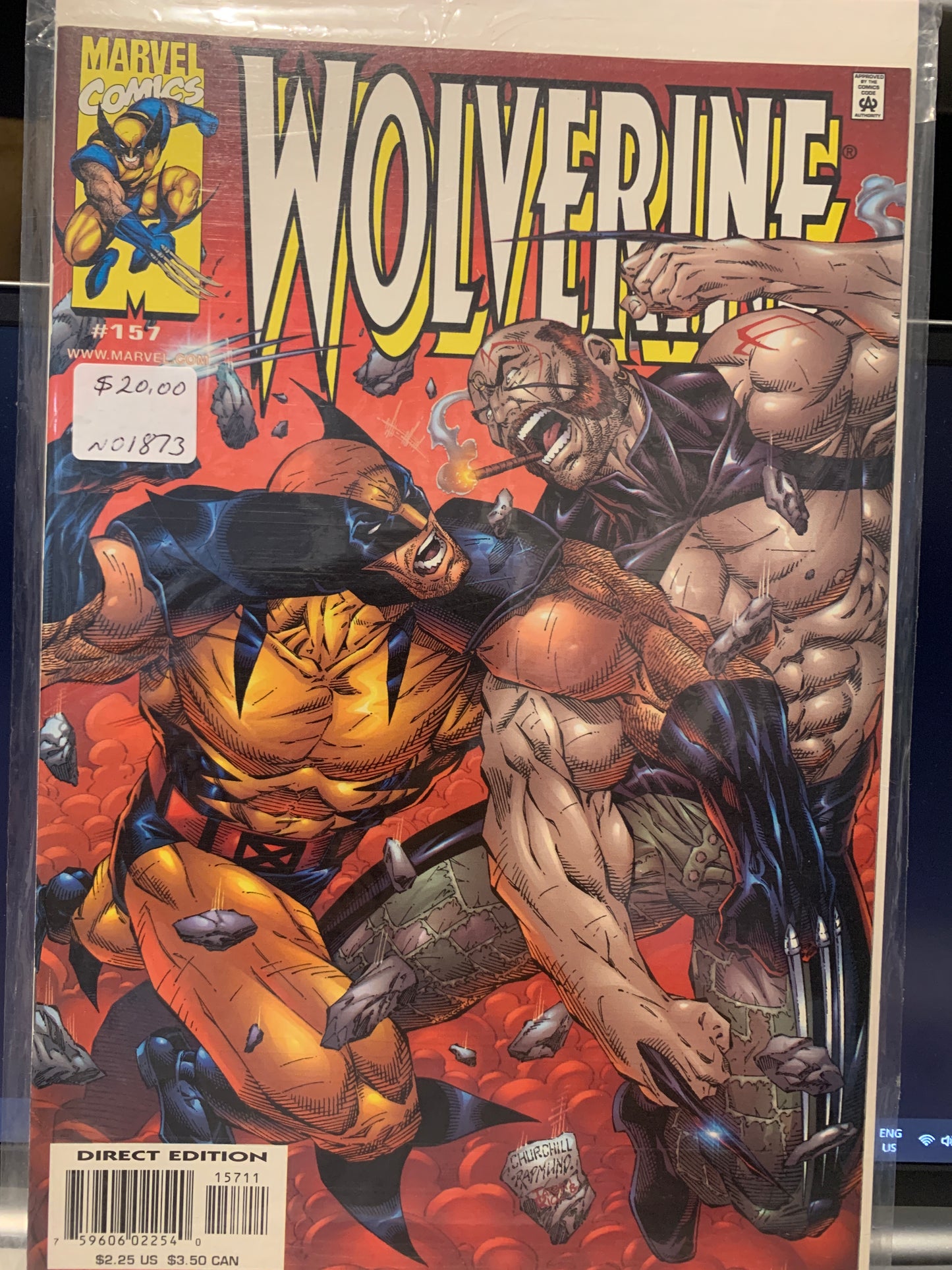 Wolverine comic 157