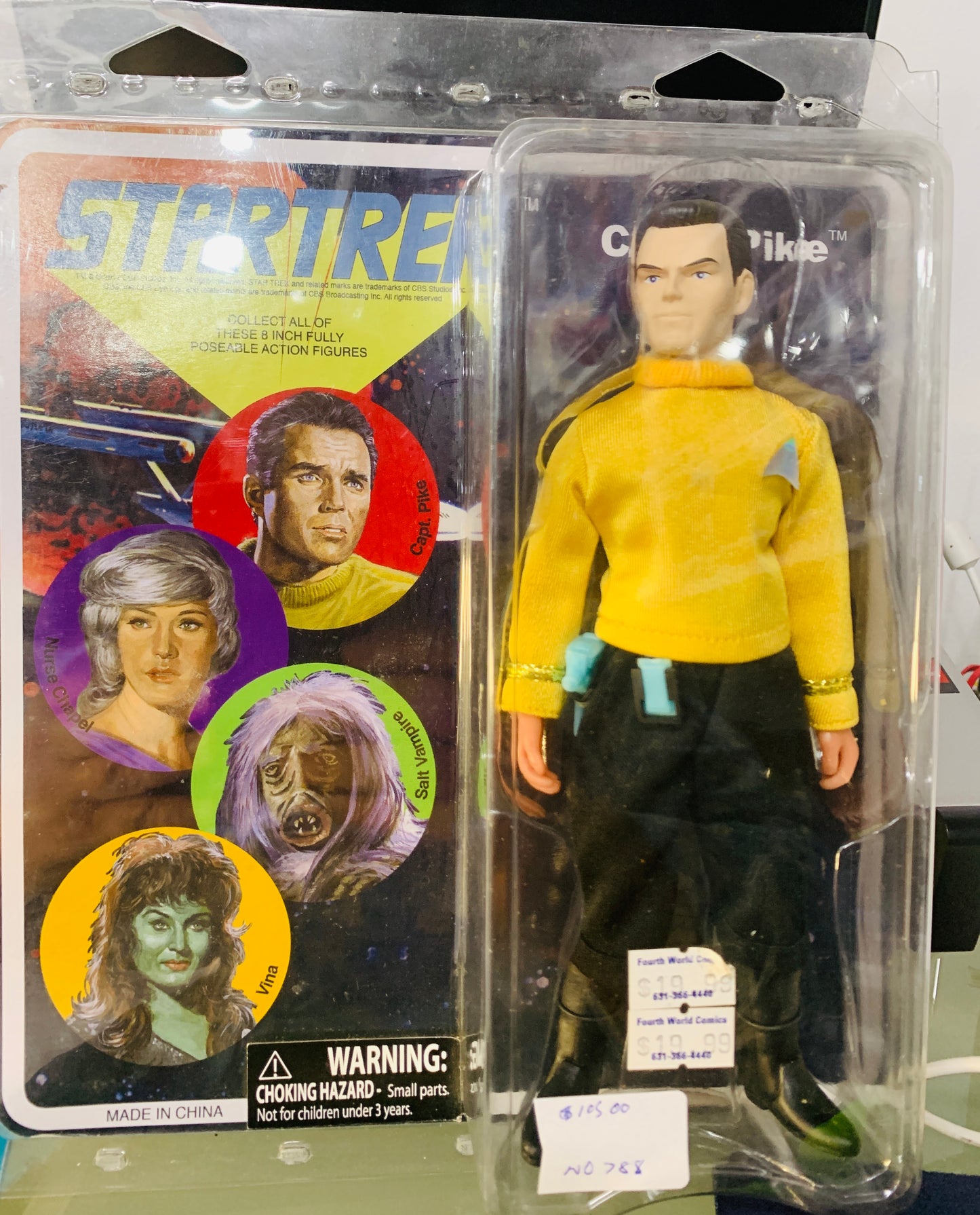 Star Trek retro captain pike