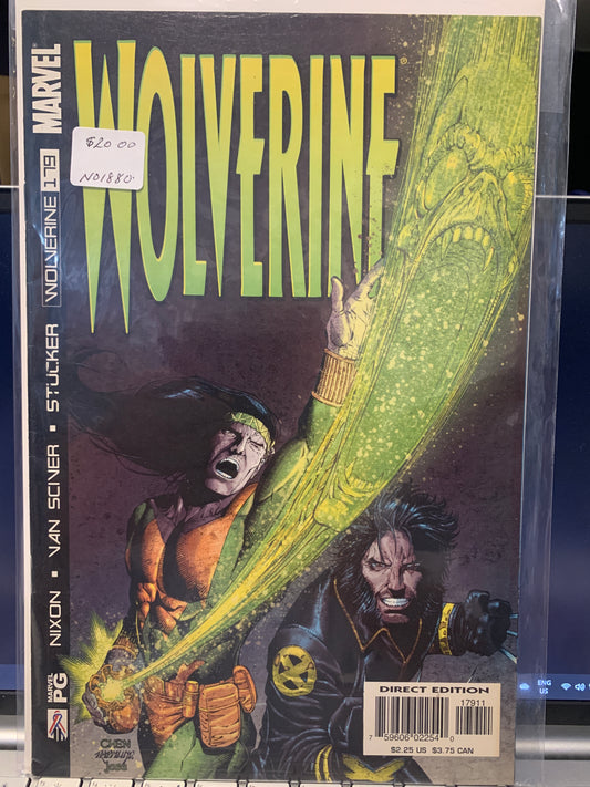 Wolverine comic 179