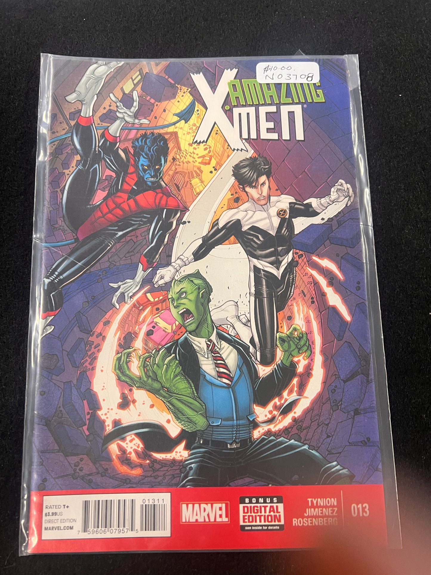 Marvel  comic book  - amazing  x - men  - #13