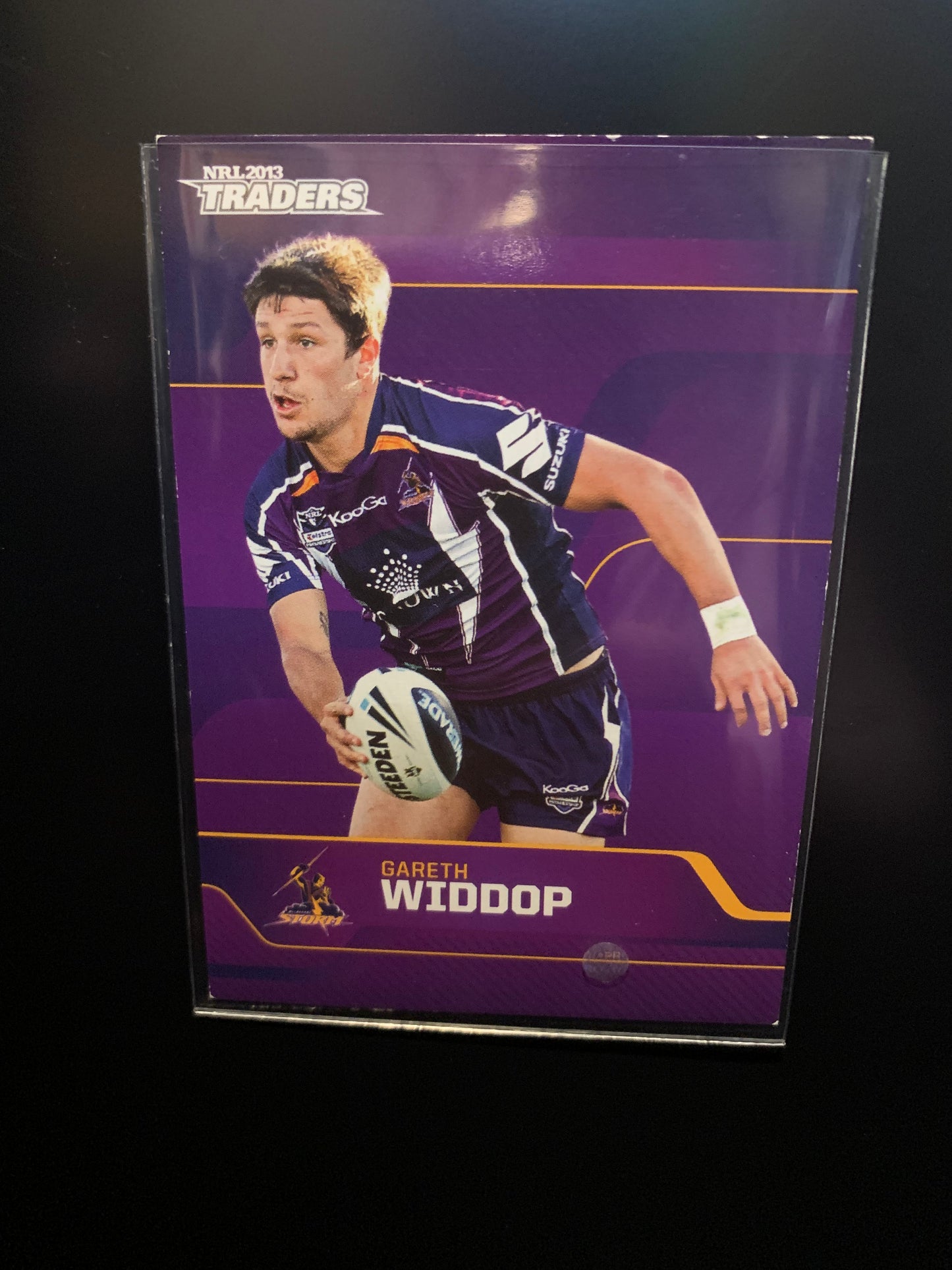 Gareth Widdop nrl signed card