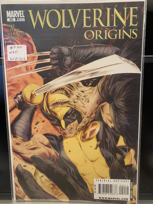 Wolverine origins 40