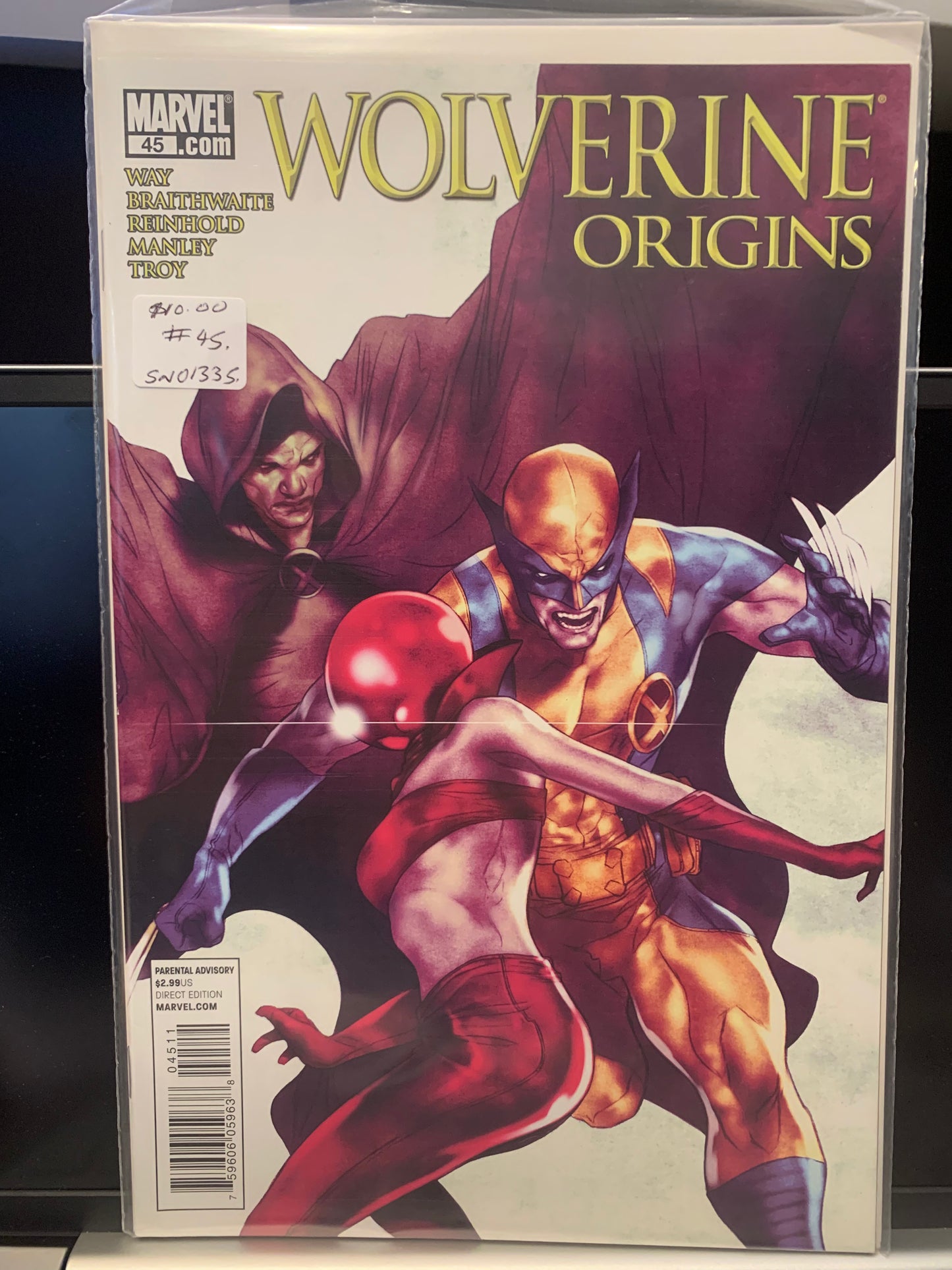 Wolverine origins 45