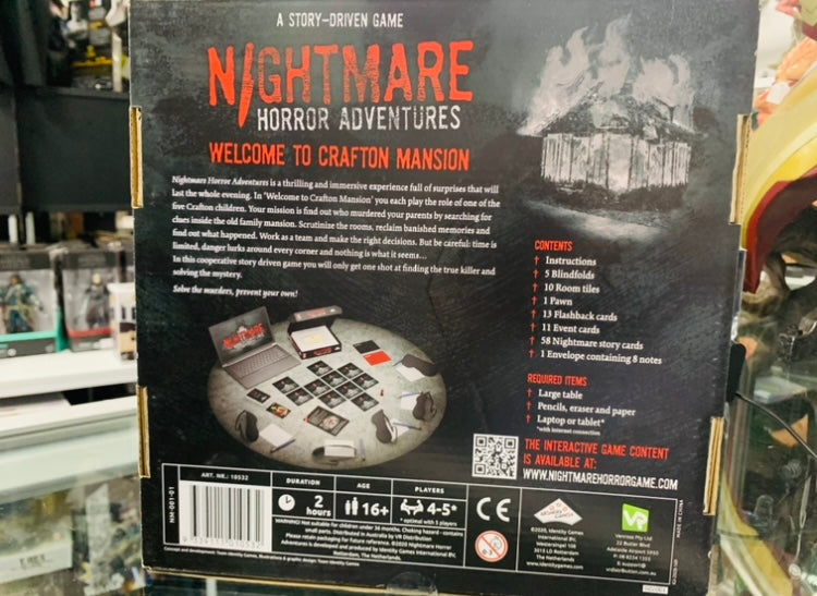 Nightmare horror board games