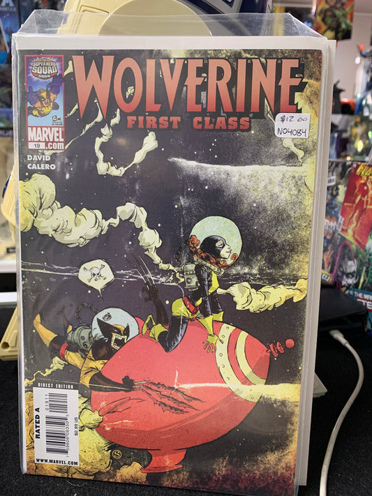 Wolverine first class comic n19