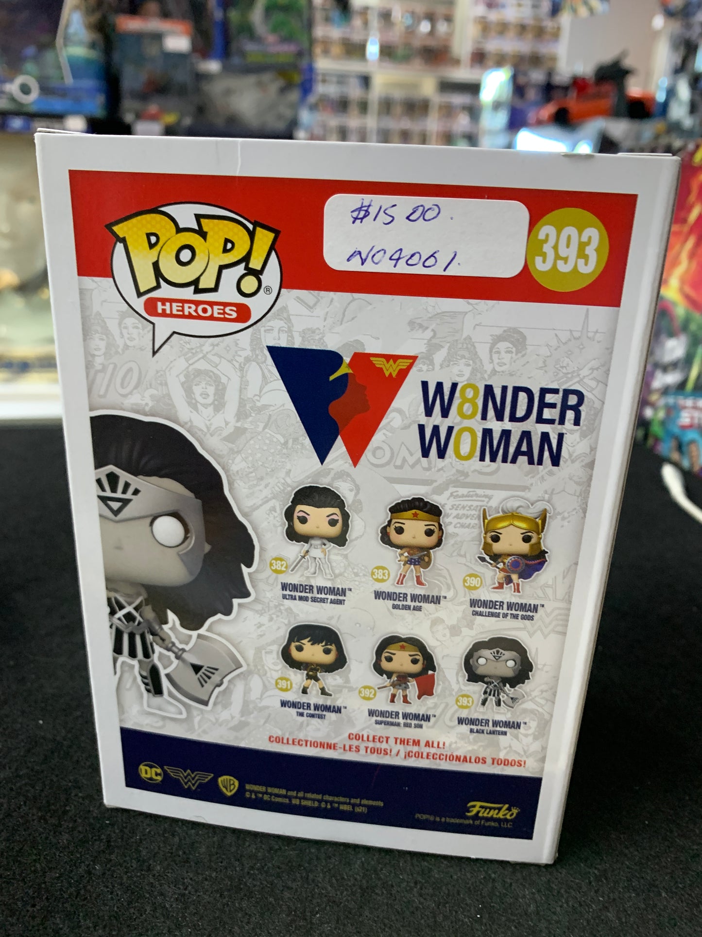 Pop vinyl Wonder Woman hero’s special edition 393