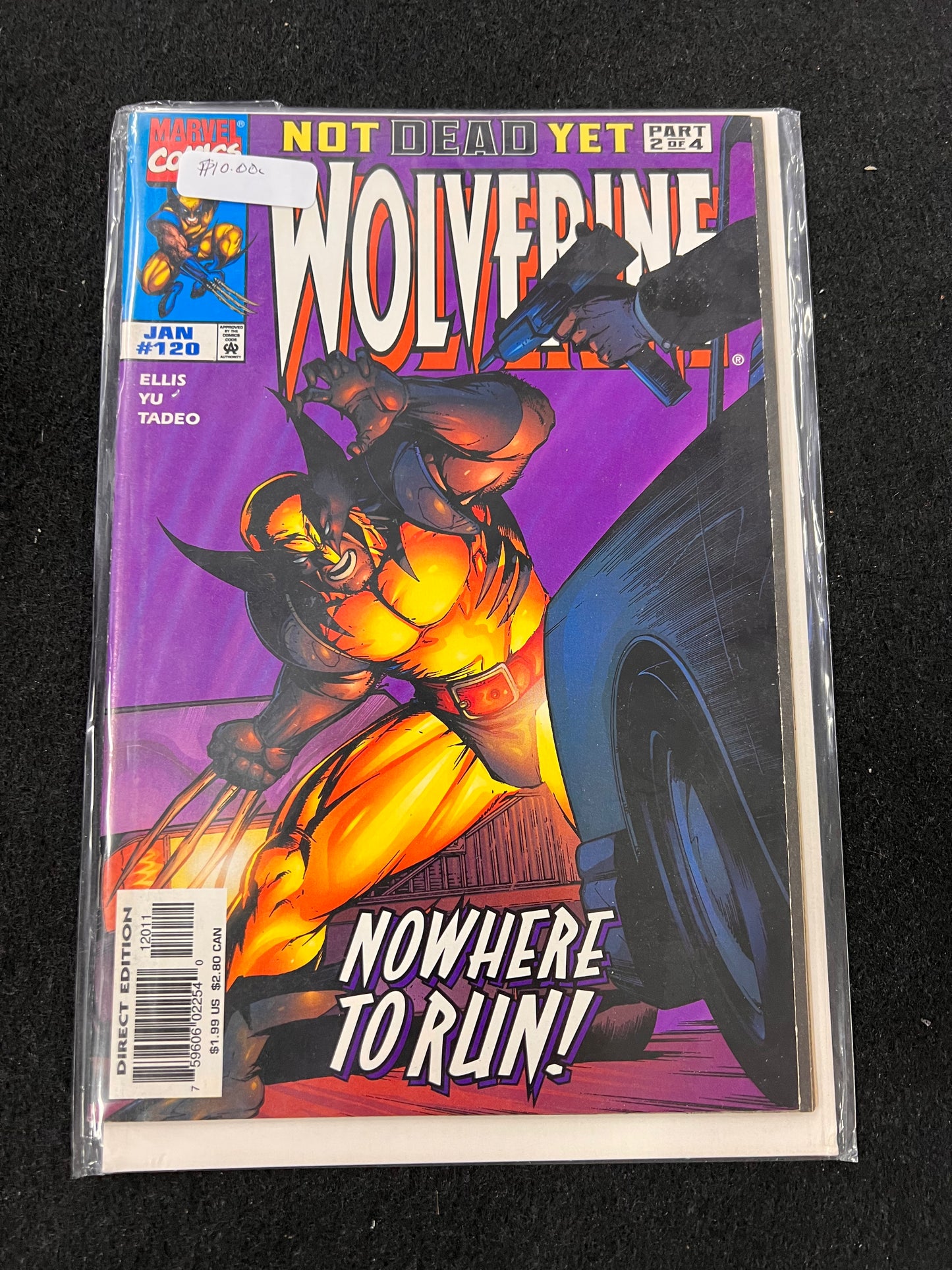 WOLVERINE #120 VOL1 MARVEL COMICS X-MEN JANUARY 1998